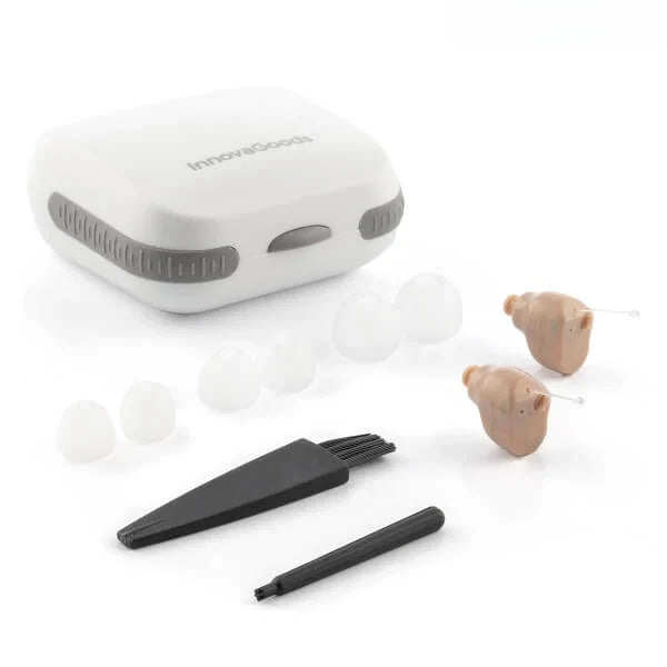 MICRO AUDÍFONOS CIC - CLEAR SOUND™ + Libro GUÍA con practicas saludables 📚
